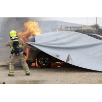 Araç Yangın Battaniyesi - Elektrikli Araçlar - İçten Yanmalı Motorlu Araçlar