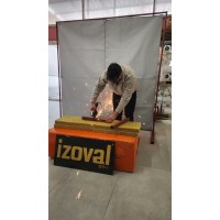 YANMAZ KAYNAK , KIVILCIM PERDESİ AYAKLI TEKERLİ VE PROFİLLİ 2X2 Metre
